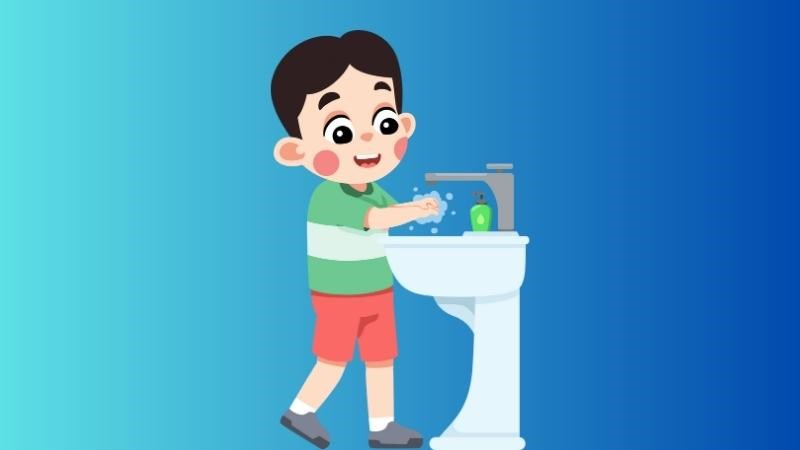 Vệ sinh tay sạch sẽ l&agrave; c&aacute;ch đơn giản, hiệu quả để ph&ograve;ng chống bệnh tay ch&acirc;n miệng