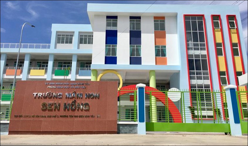 Trường mầm non công lập quận bình tân sen hồng