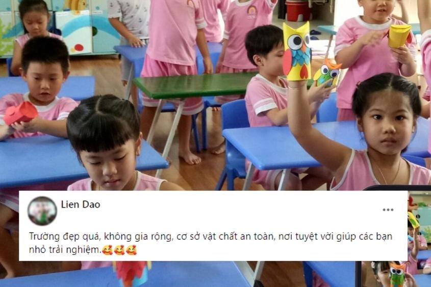 Đánh giá của ba mẹ về trường mầm non Hạnh Phúc quận 5