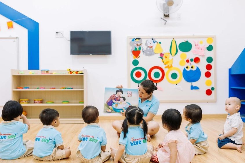 Trường mầm non quốc tế tại TPHCM Blue Sky cực uy tín
