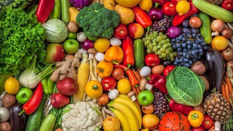 Chế độ ăn nhiều trái cây, rau được chứng minh có thể hỗ trợ tốt trong quá trình điều trị.