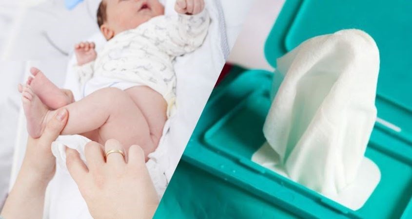 Vệ sinh vùng da hăm của bé