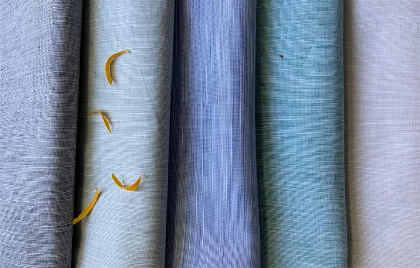 Vải linen bột