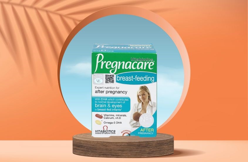 Viên uống Vitabiotics Pregnacare breast-feeding bổ sung vitamin và khoáng chất 84 viên