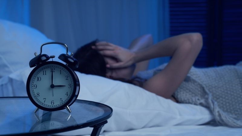 Rối loạn giấc ngủ làm giảm số lượng và chất lượng giấc ngủ