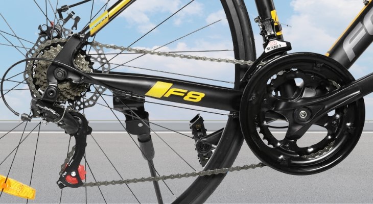 Xe đạp thể thao Road Fornix F8 29 inch sở hữu bộ truyền động mạnh mẽ và bền bỉ