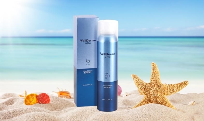 Xịt chống nắng Wellderma bảo vệ tối ưu làn da khỏi ánh nắng mặt trời