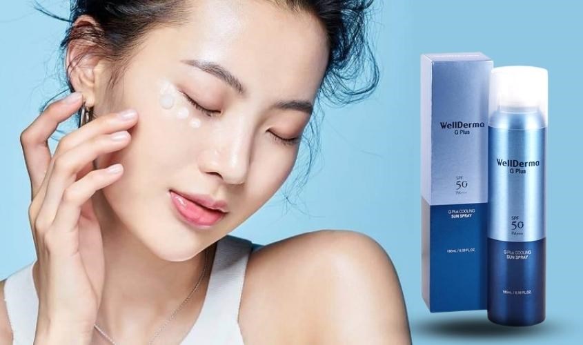 Xịt chống nắng Wellderma phù hợp với mọi loại da