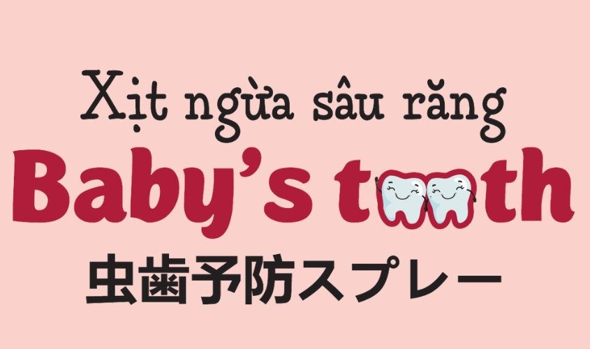 Xịt chống sâu răng Baby