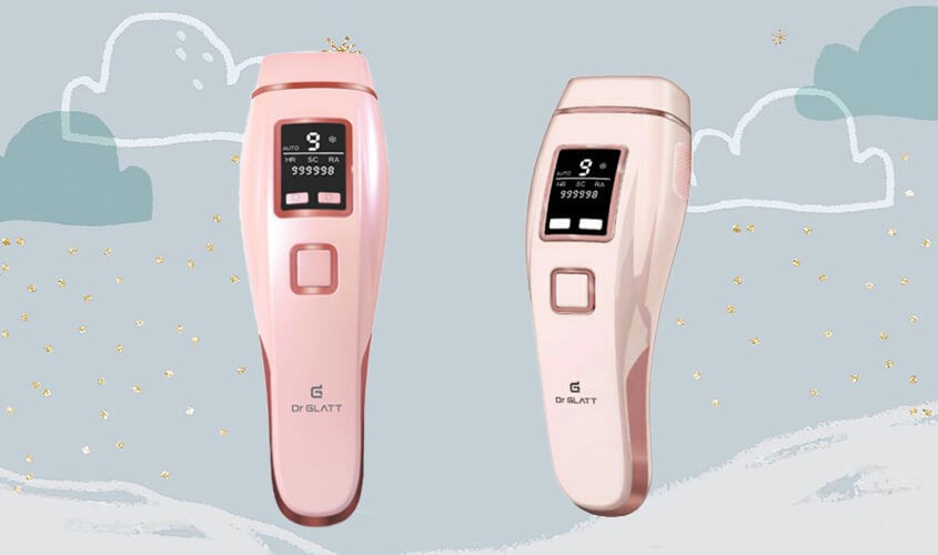 Máy triệt lông cá nhân Dr.Glatt IPL PRO (Màu hồng)