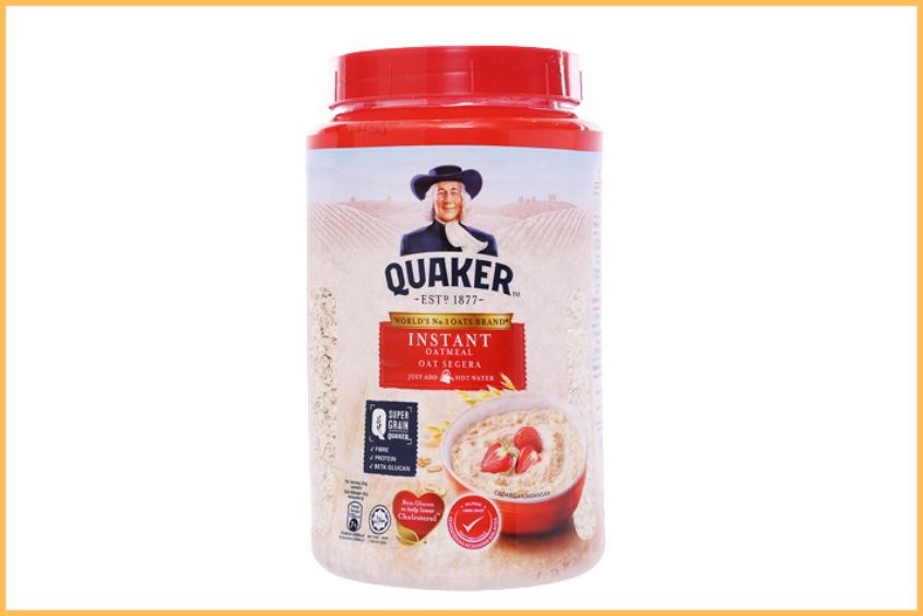 Sử dụng yến mạch Quaker nấu bữa sáng cho bé 9 tháng