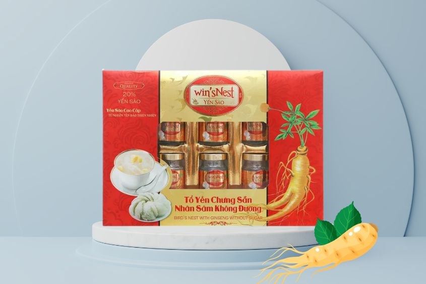 Tổ yến chưng sẵn nhân sâm Win’sNest