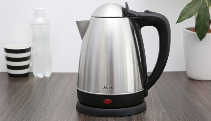 Bình đun siêu tốc Delites 1.8 lít ST18S04 được làm từ chất liệu inox 304 cao cấp giúp chống gỉ dùng bền tốt