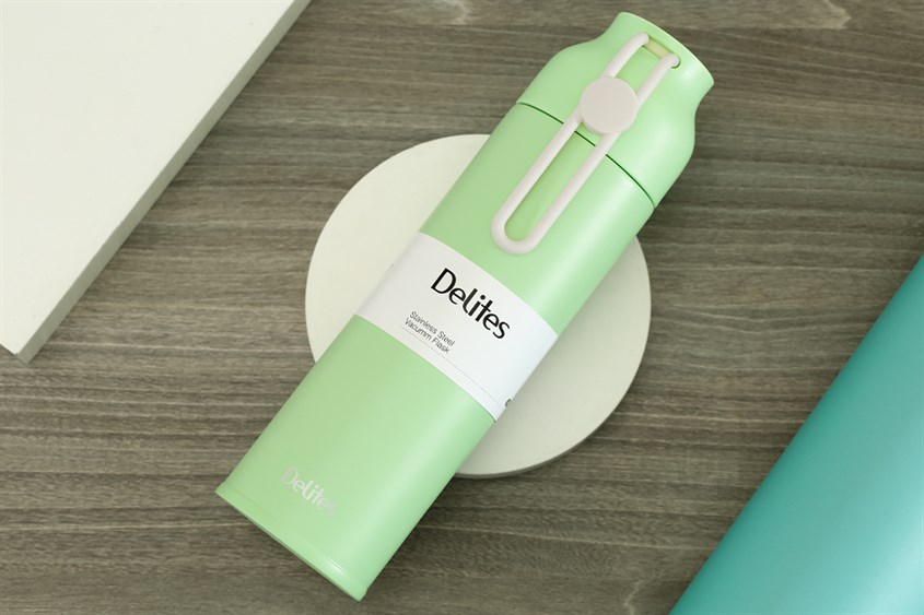 Bình giữ nhiệt inox 350 ml Delites K350B73 có giá 120.000 VNĐ tại Điện máy XANH, đặc biệt phù hợp với học sinh, sinh viên