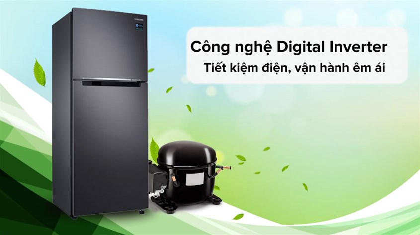 Công nghệ Digital Inverter giúp tủ lạnh vận hành êm ái và tiết kiệm điện năng