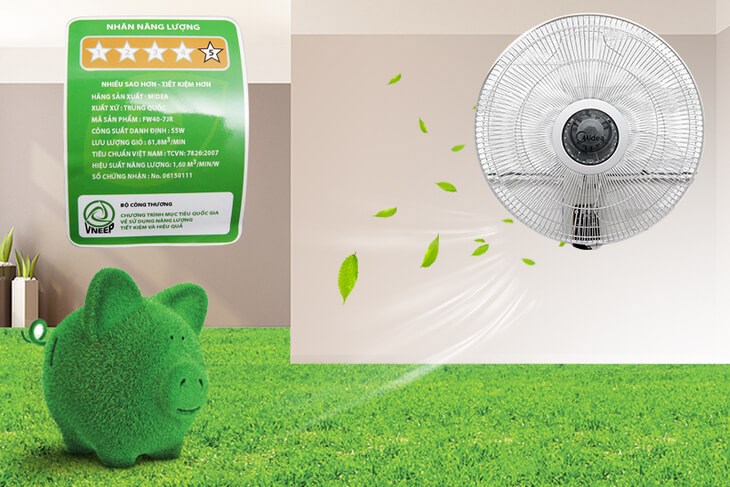 Quạt treo Midea FW40 7JR có giá 1.283.000 VNĐ (cập nhật ngày 18/01/2023, có thể thay đổi theo thời gian)