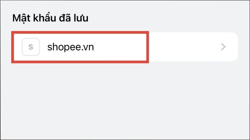 Nhấn vào biểu tượng Xem thêm > Xuất mật khẩu