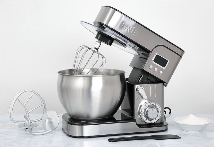 Máy nhồi bột đánh trứng Unie EM5 đa chức năng: đánh trứng, đánh bột đáp ứng tốt nhu cầu gia đình