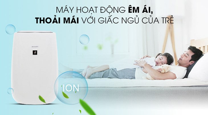 Máy lọc không khí Sharp FP-J40E-W 23W mang đến sự thoải mái, thư giãn cho các thành viên trong gia đình