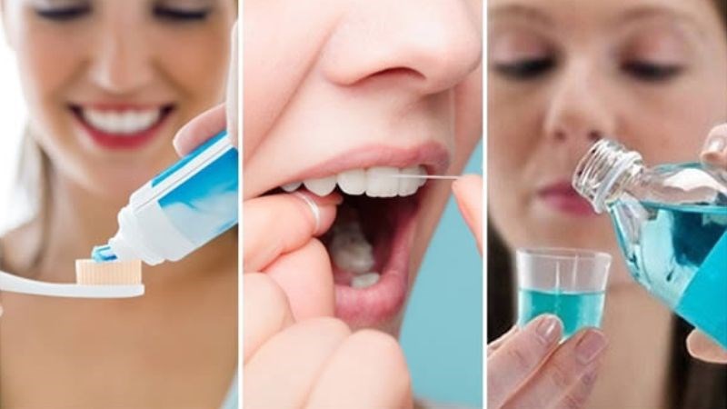 Vệ sinh răng miệng giúp ngăn ngừa viêm loét miệng