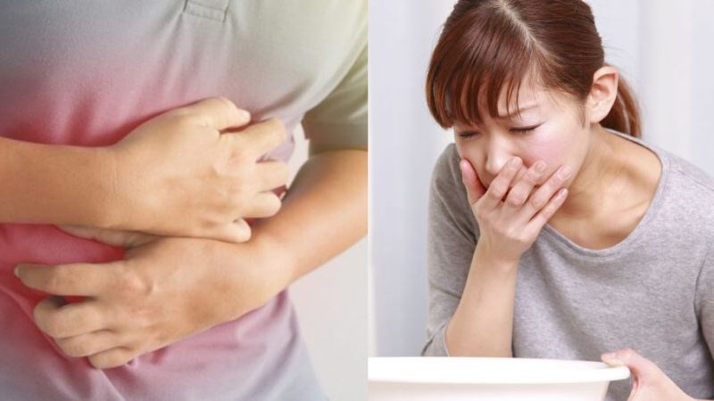 Viêm dạ dày tá tràng gây đau bụng thượng vị, ợ hơi, buồn nôn