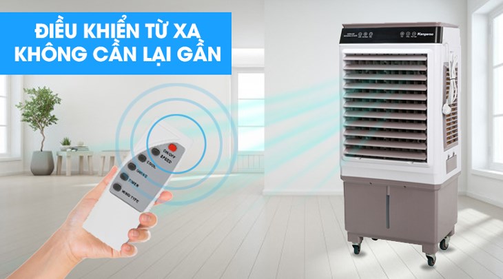 Quạt điều hòa Kangaroo KG50F79 được trang bị remote điều khiển từ xa cho phép bạn tùy chỉnh chức năng dễ dàng và thuận tiện hơn