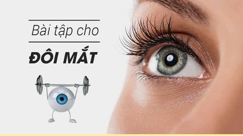 Tập các bài tập cho mắt