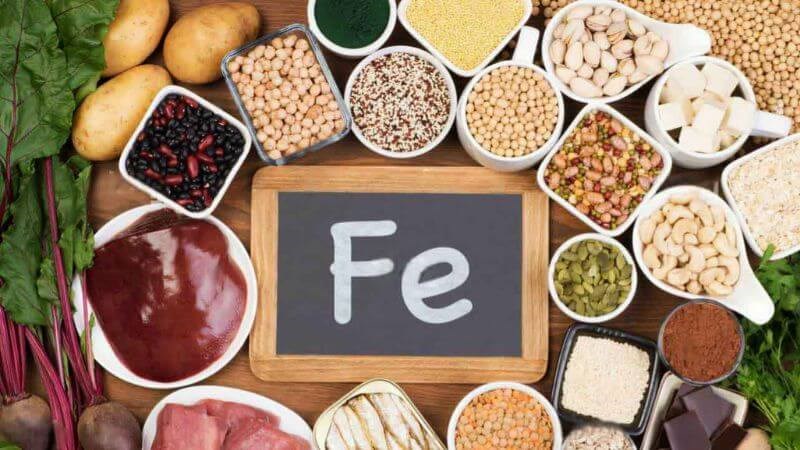 Bà bầu trong 3 tháng cuối nên bổ sung thực phẩm giàu sắt để tránh thiếu máu