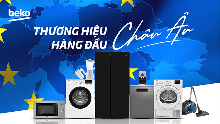 Beko là thương hiệu hàng đầu Châu Âu