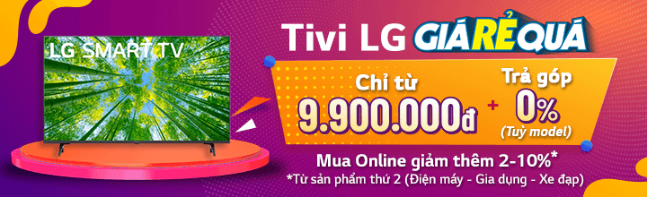 Tivi LG giá rẻ quá chỉ từ 9.900.000đ