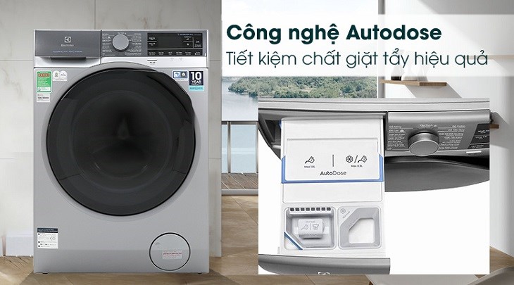 công nghệ autodose máy giặt Electrolux EWF1141SESA 