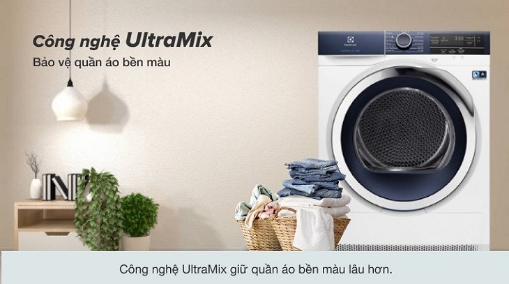 công nghệ ultramix trên máy giặt electrolux