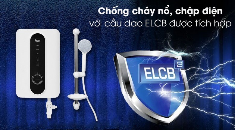 Máy nước nóng beko an toàn