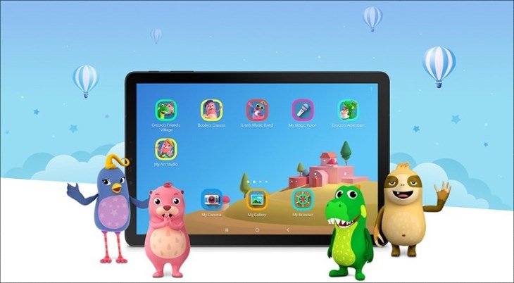 Chế độ Samsung Kids giúp bố mẹ quản lý trẻ dễ dàng hơn