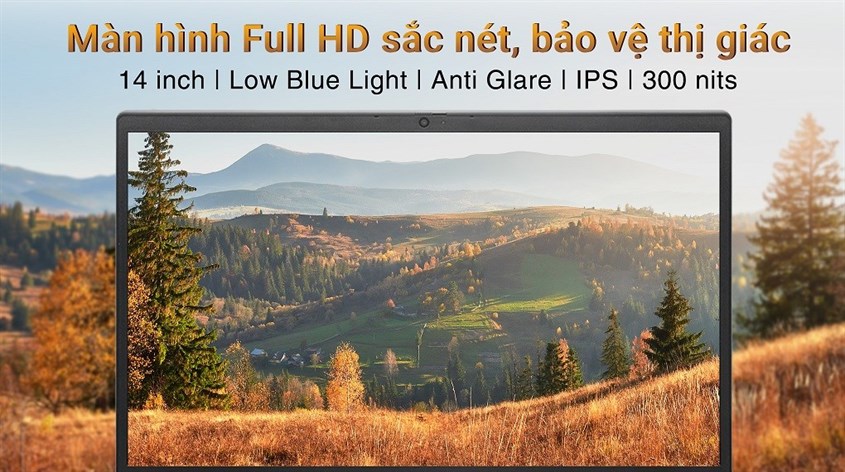 Laptop Lenovo ThinkBook 14 mang đến cho người dùng trải nghiệm hình ảnh tuyệt vời
