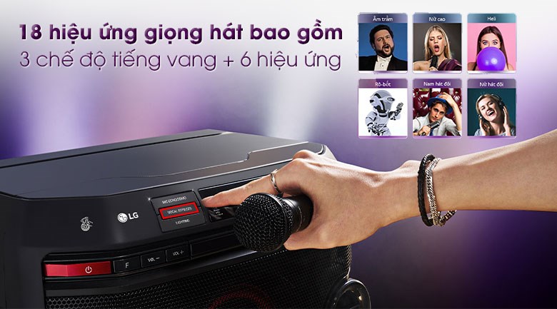 Loa Karaoke LG Xboom RN5 đáp ứng tốt nhu cầu nghe nhạc và hát karaoke cho gia đình bạn Loa Karaoke LG Xboom RN5 đáp ứng tốt nhu cầu nghe nhạc và hát karaoke cho gia đình bạn