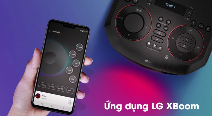 Kết nối chanh chóng với loa Xboom LG qua ứng dụng điều khiển nhạc thông minh Xboom Kết nối chanh chóng với loa Xboom LG qua ứng dụng điều khiển nhạc thông minh Xboom