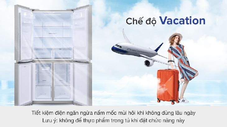 Tiện ích kỳ nghỉ Holiday, chế độ Vacation