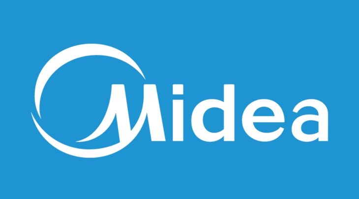 Logo của thương hiệu Midea