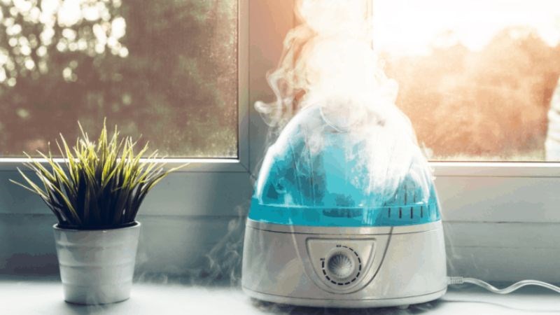 Sử dụng máy tạo độ ẩm để bổ sung độ ẩm cho không khí và mắt Sử dụng máy tạo độ ẩm để bổ sung độ ẩm cho không khí và mắt