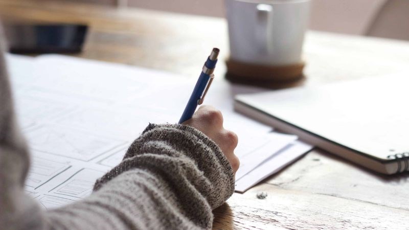 Viết nhật ký để giải tỏa tâm trạng