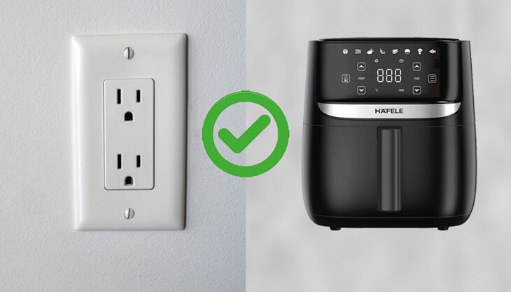 Sử dụng ổ cắm điện có công suất phù hợp với khuyến cáo của nhà sản xuất nồi