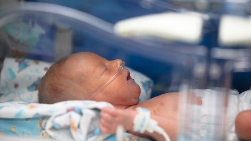 Trẻ sinh non có cân nặng thấp hơn trẻ bình thường Trẻ sinh non có cân nặng thấp hơn trẻ bình thường