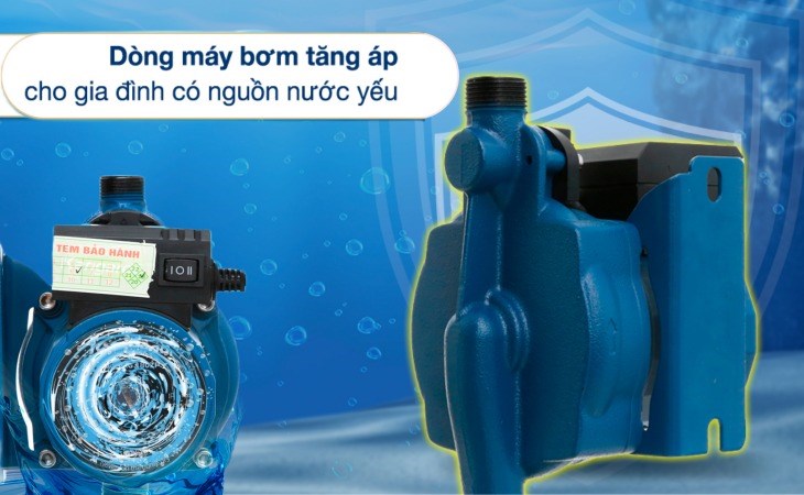 Máy bơm nước tăng áp Kangaroo KG 180ZP 180W làm cho nước chảy mạnh hơn