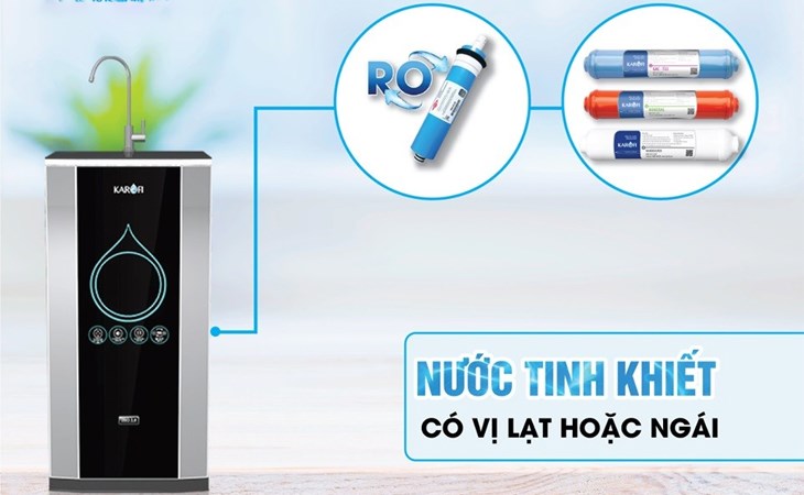 Bạn nên thay thế màng lọc RO theo định kỳ để đảm bảo được chất lượng nước lọc được