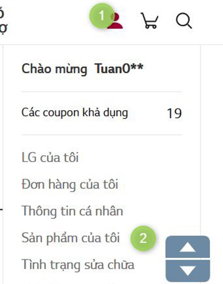 Tra cứu thông qua website