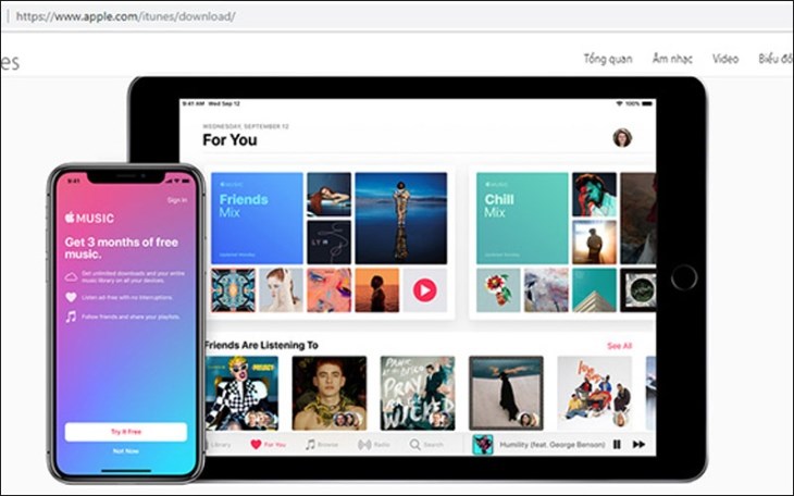 Bạn cài đặt iTunes phiên bản mới nhất Bạn cài đặt iTunes phiên bản mới nhất