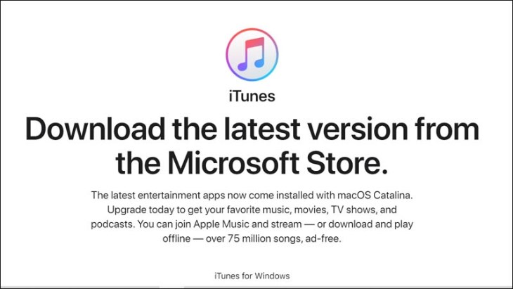 Bạn tải và cài đặt iTunes phiên bản mới nhất Bạn tải và cài đặt iTunes phiên bản mới nhất