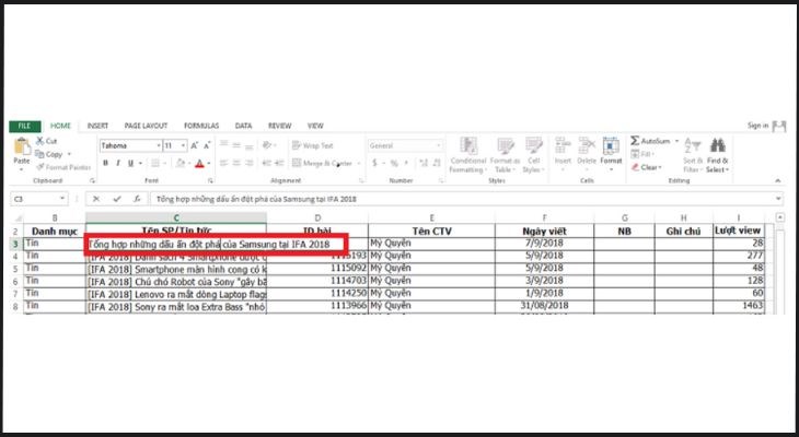 Tổng hợp các phím tắt phổ biến trong Microsoft Excel – GEARVN.COM