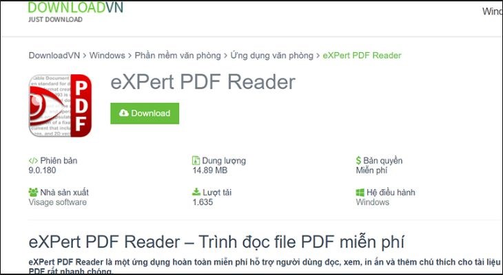 PDF Reader Pro Free hỗ trợ hợp nhất và kết hợp nhiều tài liệu với nhau